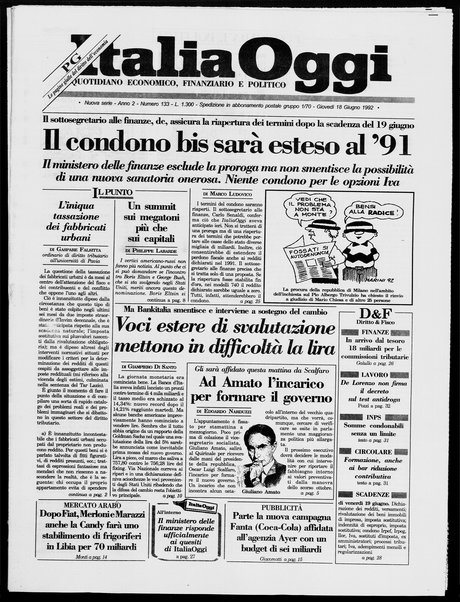 Italia oggi : quotidiano di economia finanza e politica